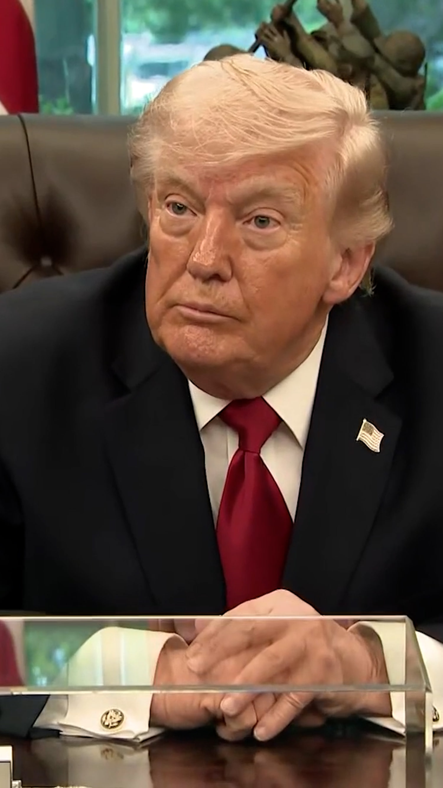 Trump says Comey post ‘probably’ put his life in danger