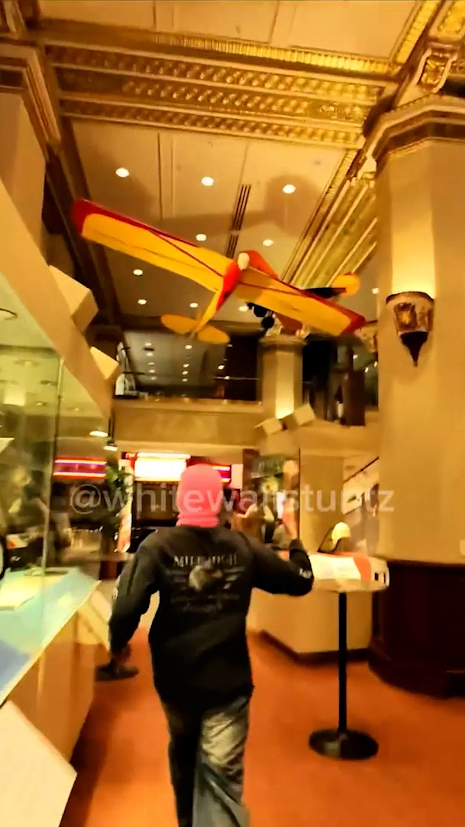 Viral videos show people run through Scientology building