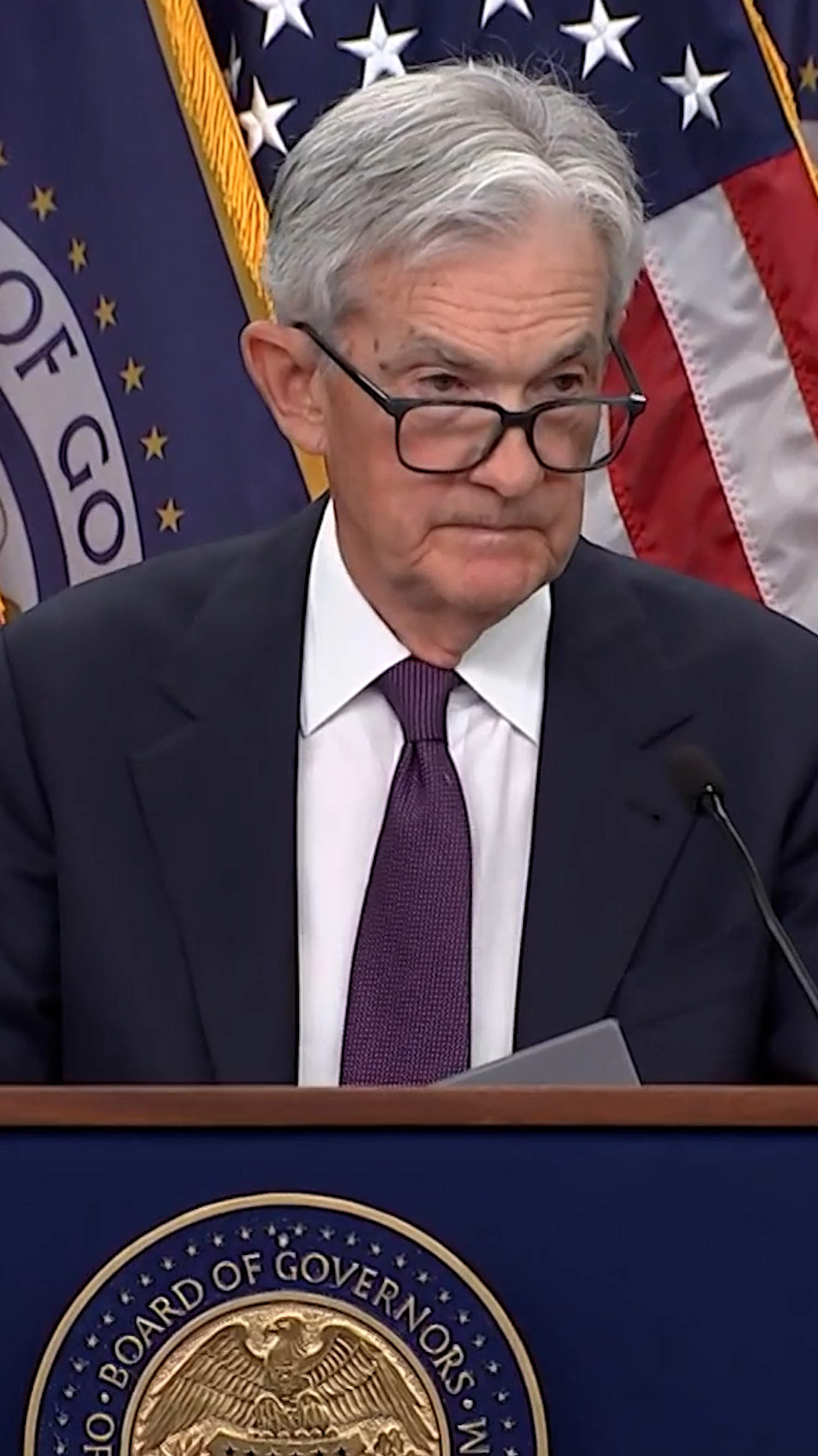 Jerome Powell explains why he plans to stay on at the Fed