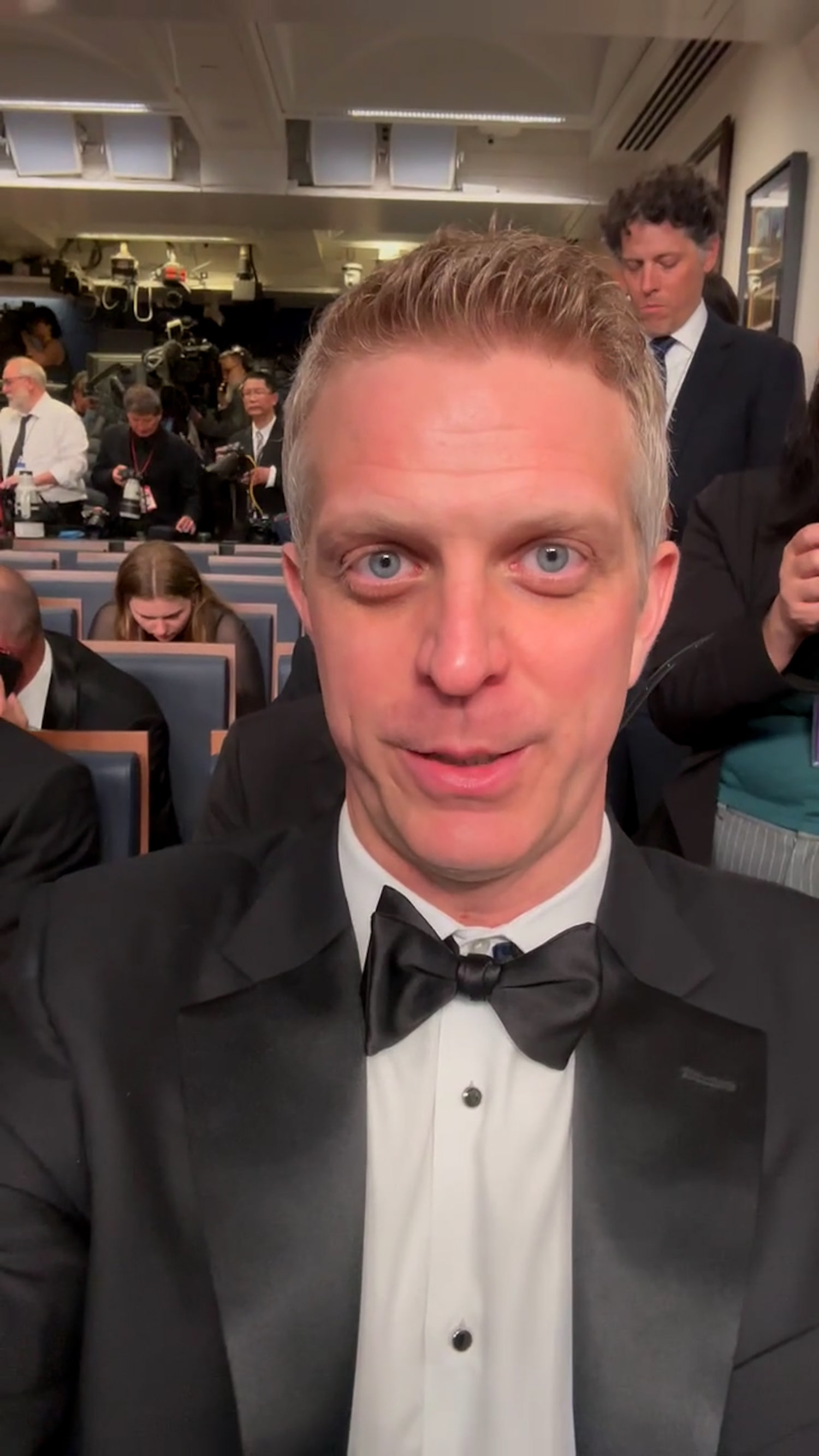 Trump holds briefing at White House after WHCD evacuation