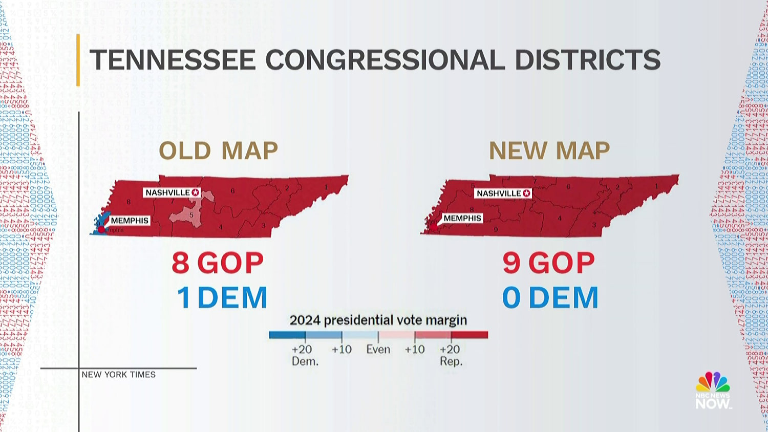 Tennessee governor signs new U.S. House map splitting majority-Black district