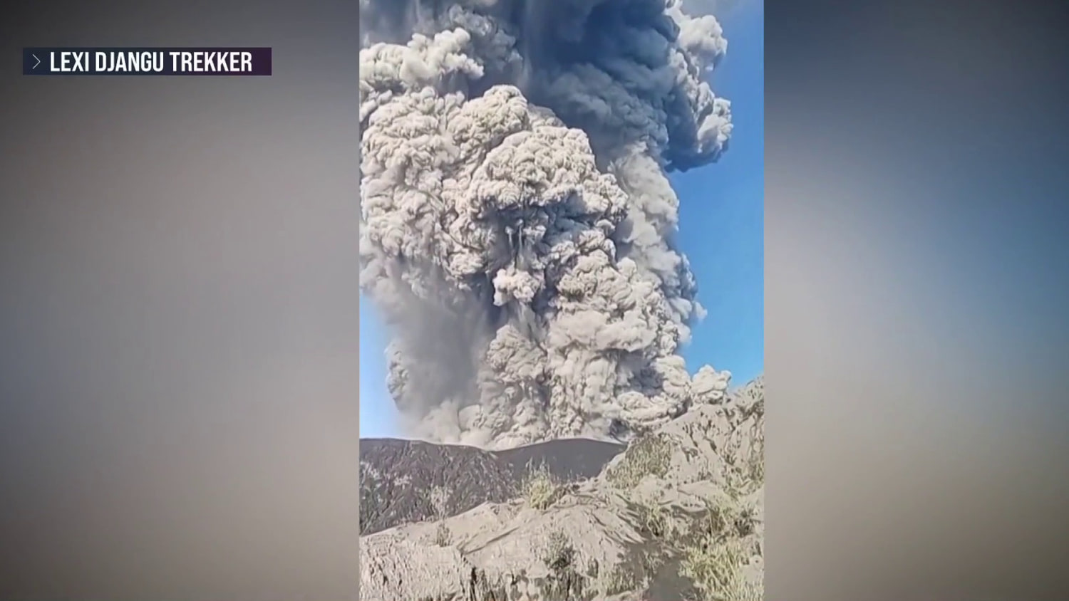 Deadly volcano eruption in Indonesia