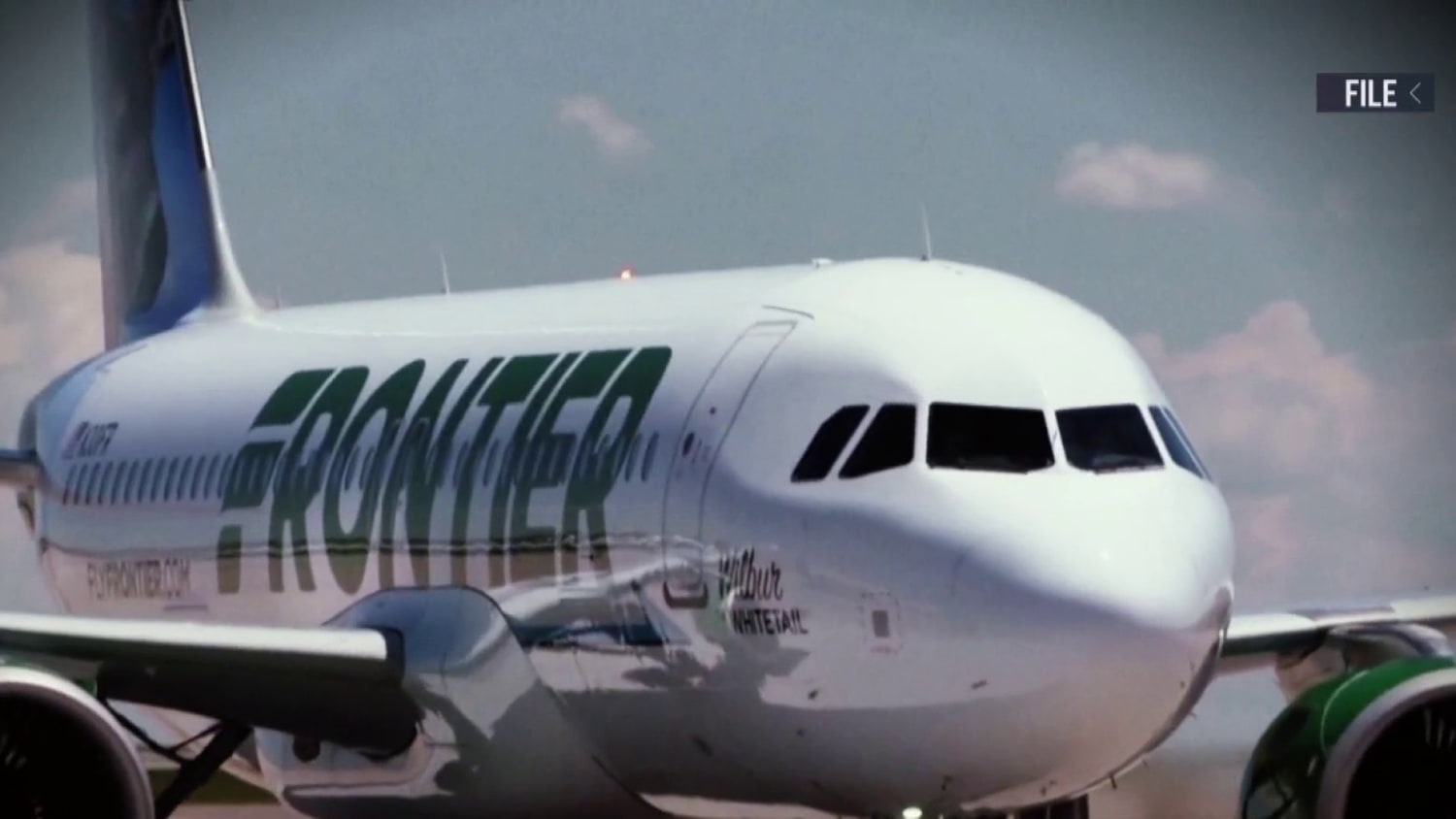 Dramatic video shows moment Frontier Airlines flight hits trespasser on runway