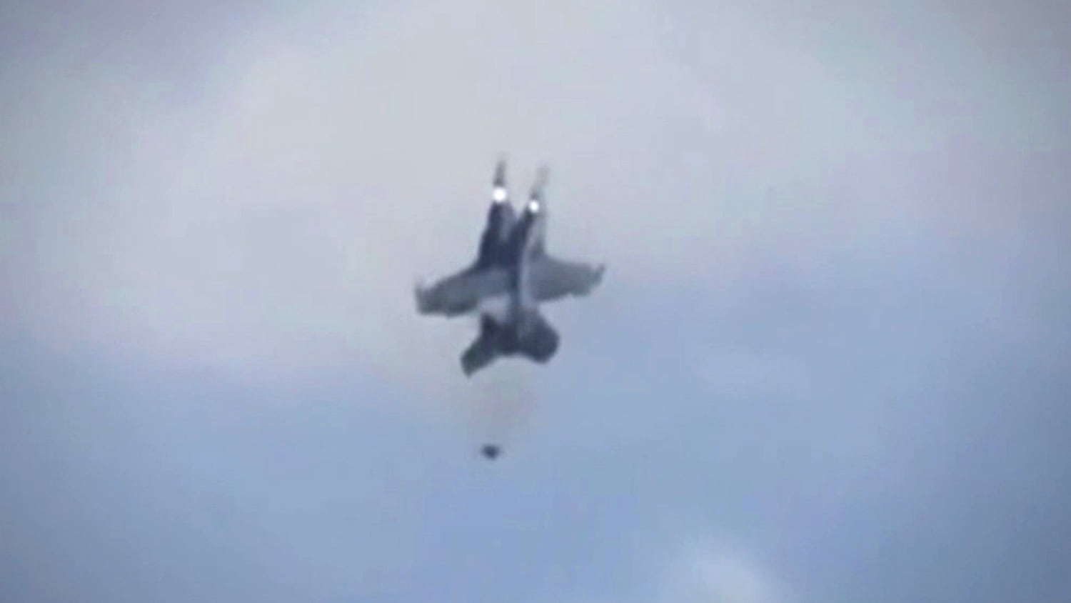 Navy Jets Collide Midair, All 4 Crew Members Eject Just in Time