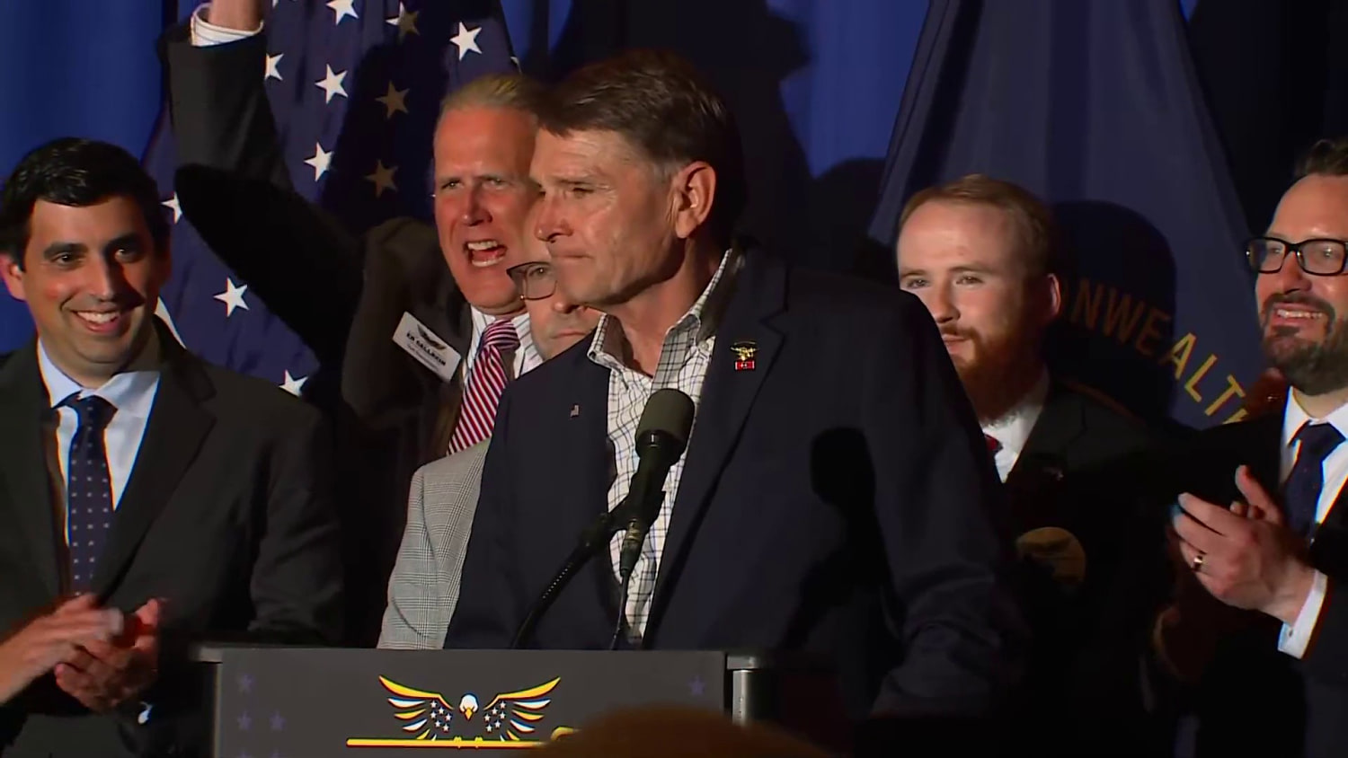 Gallrein praises 'courageous' Trump in Kentucky primary victory speech