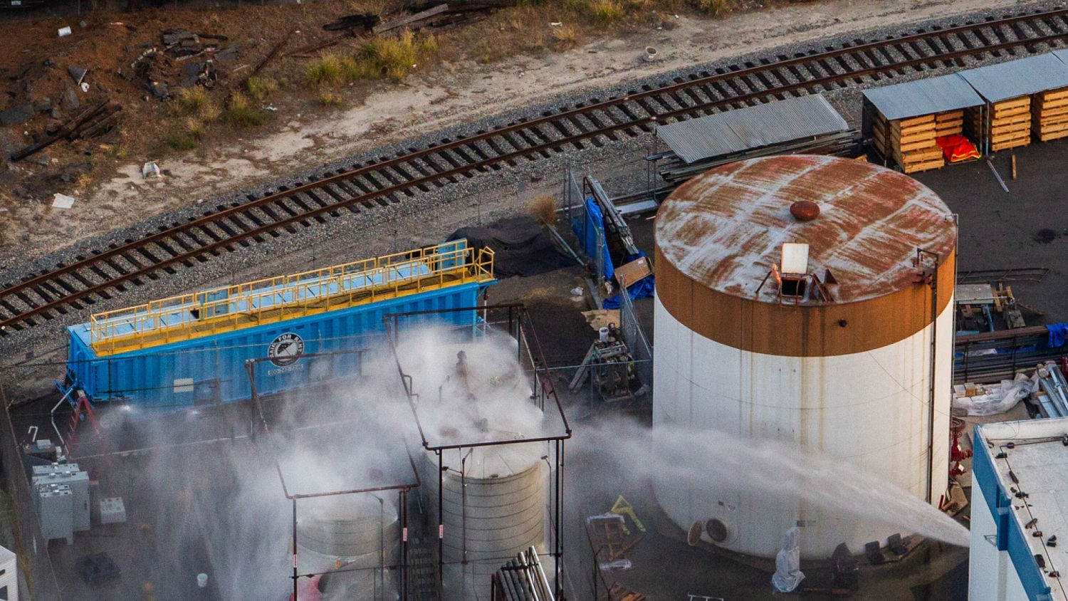 Risk of explosion has been ‘eliminated’ in California toxic chemical tank incident