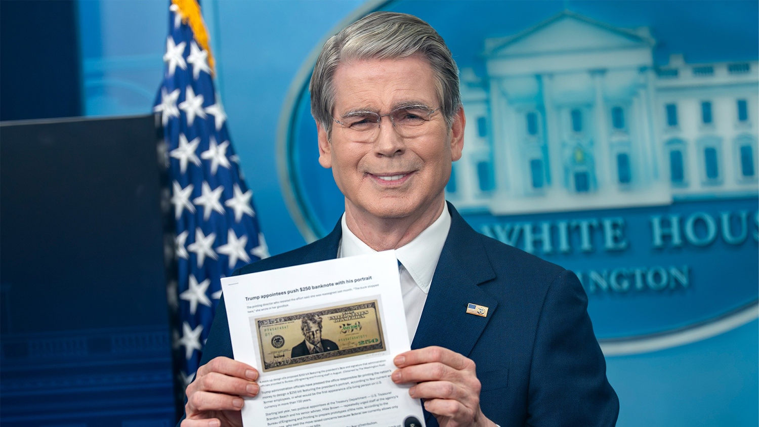 Bessent teases $250 bill with Trump's image, if Congress approves