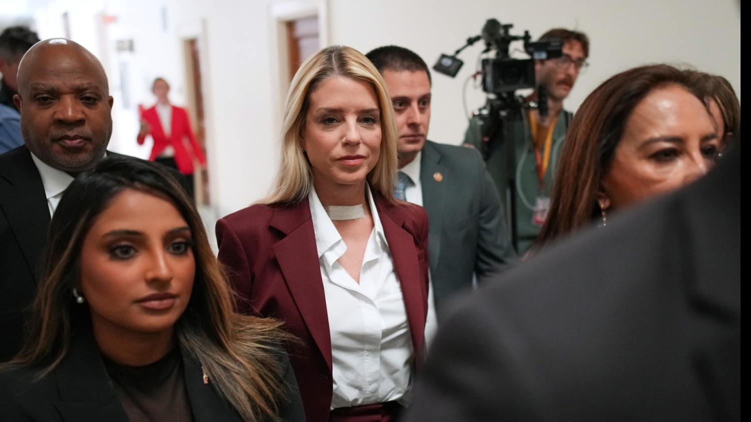 Pam Bondi tells lawmakers during closed interview that 'redaction errors' were made in Epstein files