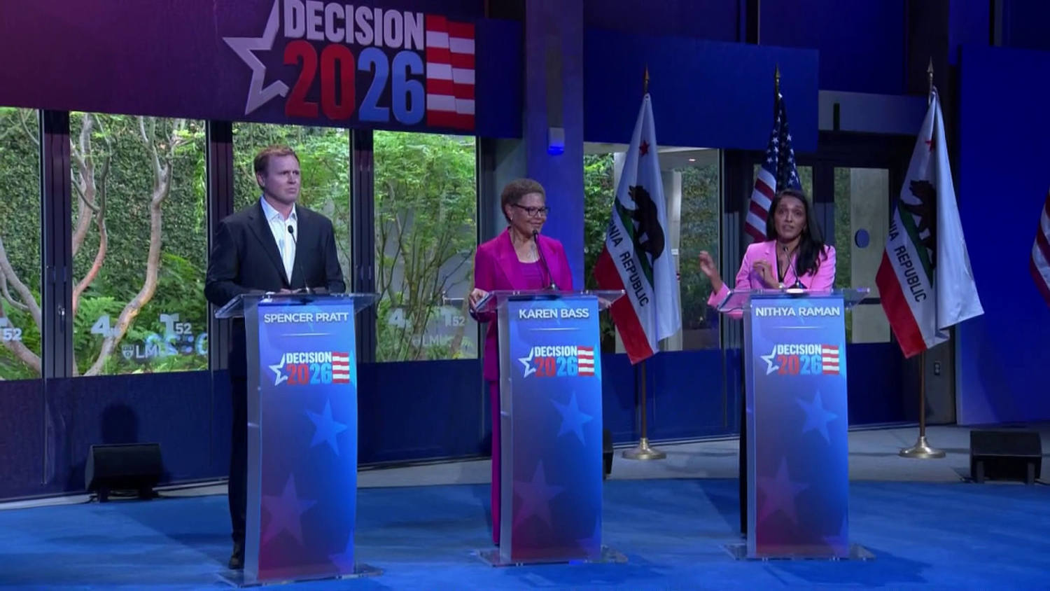 Los Angeles Mayor Candidates Spar Over Wildfire Response
