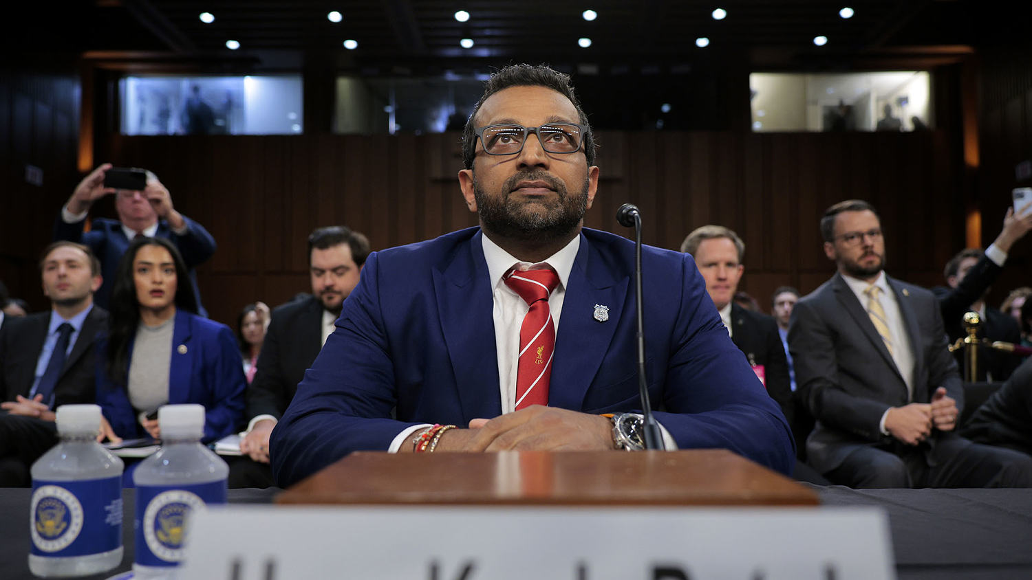 FBI Director Patel and law enforcement officials testify at Senate hearing