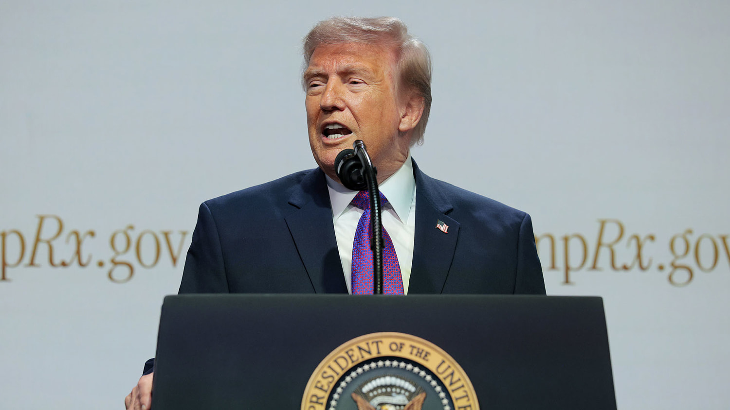 Trump makes an announcement with EPA Administrator Zeldin