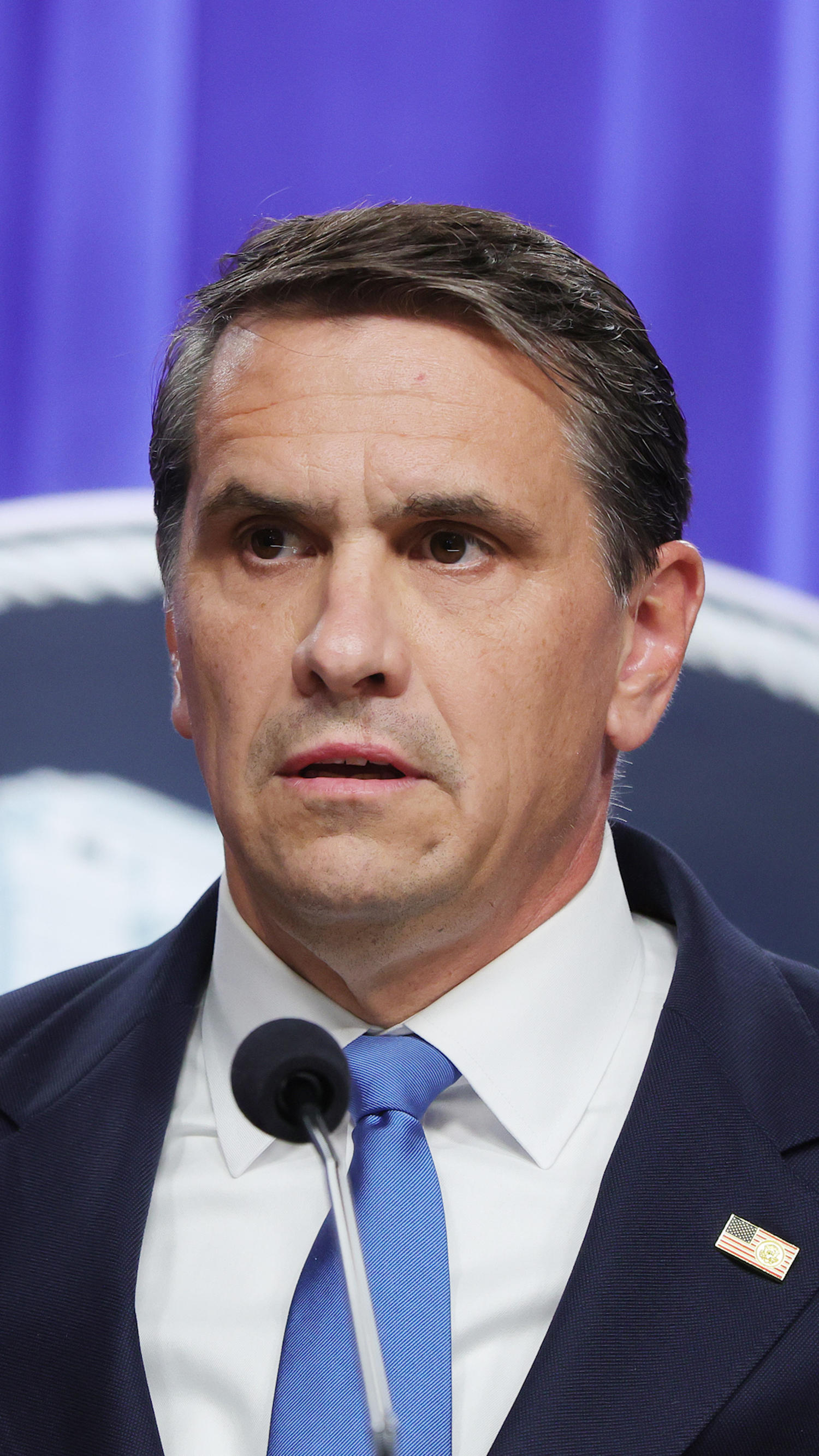 DOJ chief says U.S. not actively at war with Iran