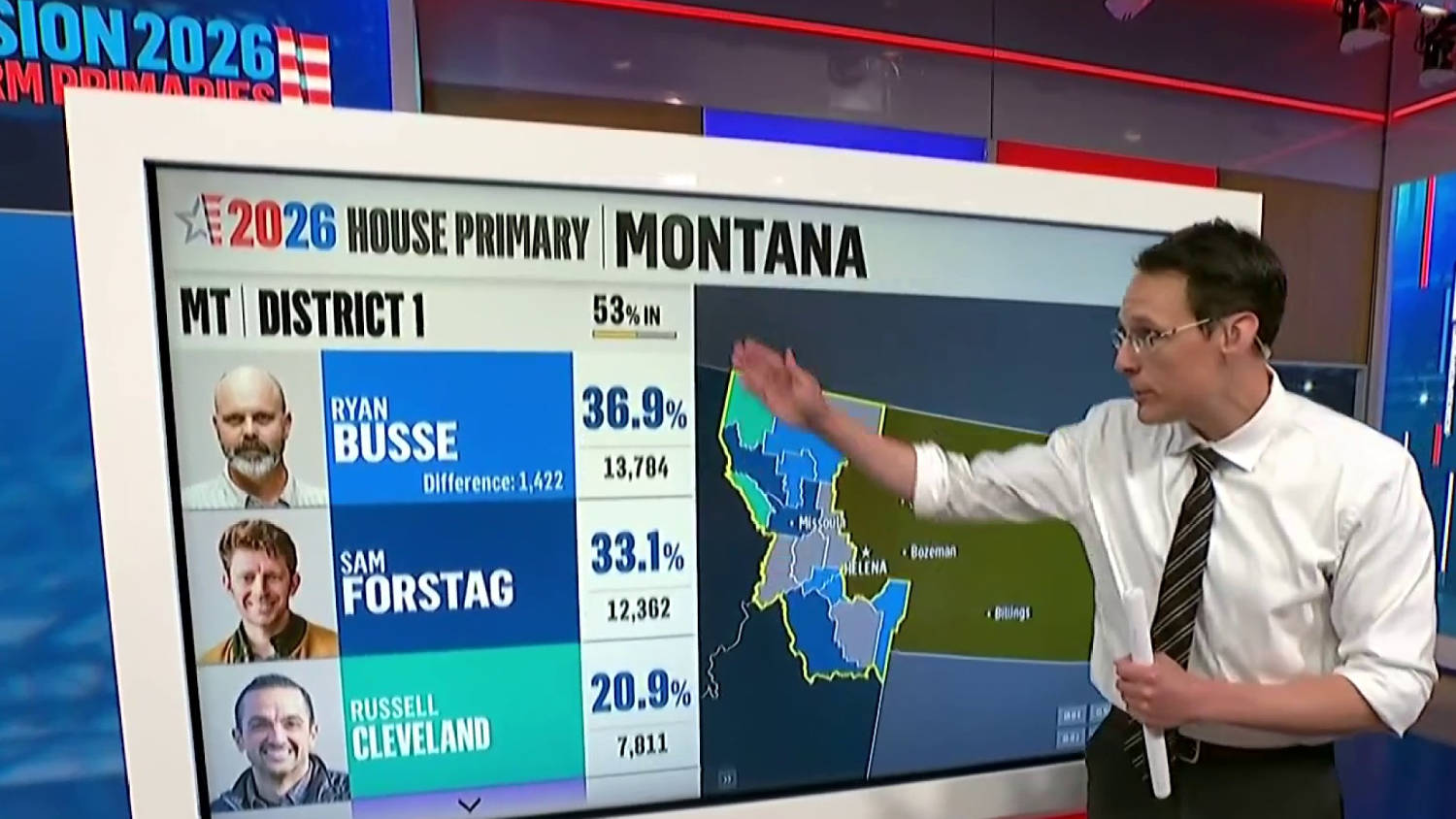 Kornacki goes over the numbers in significant Montana House primary