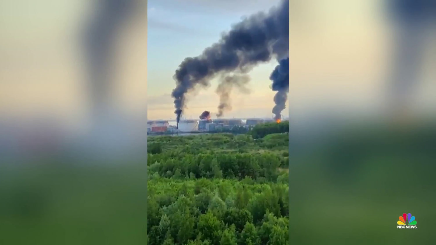 New video shows apparent Ukrainian attacks on Russian targets in St. Petersburg