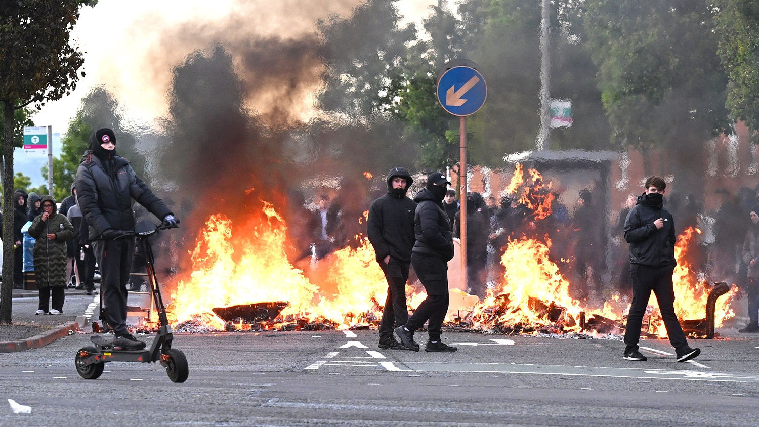 Violent Anti-Immigration Protests Erupt Across Northern Ireland