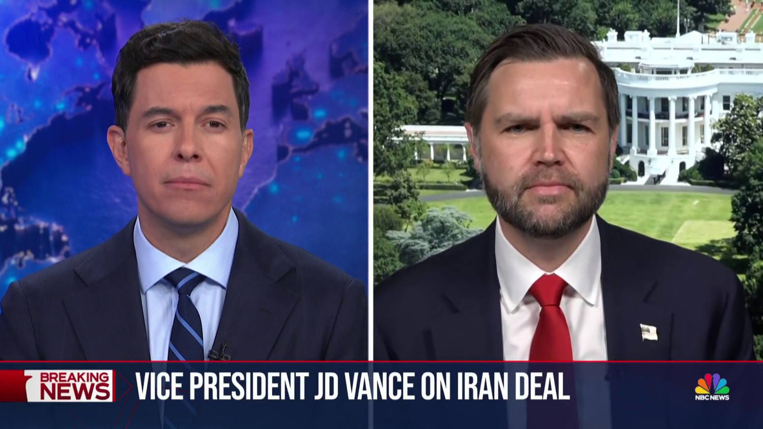 Vice President Vance speaks out after announcement of Iran deal