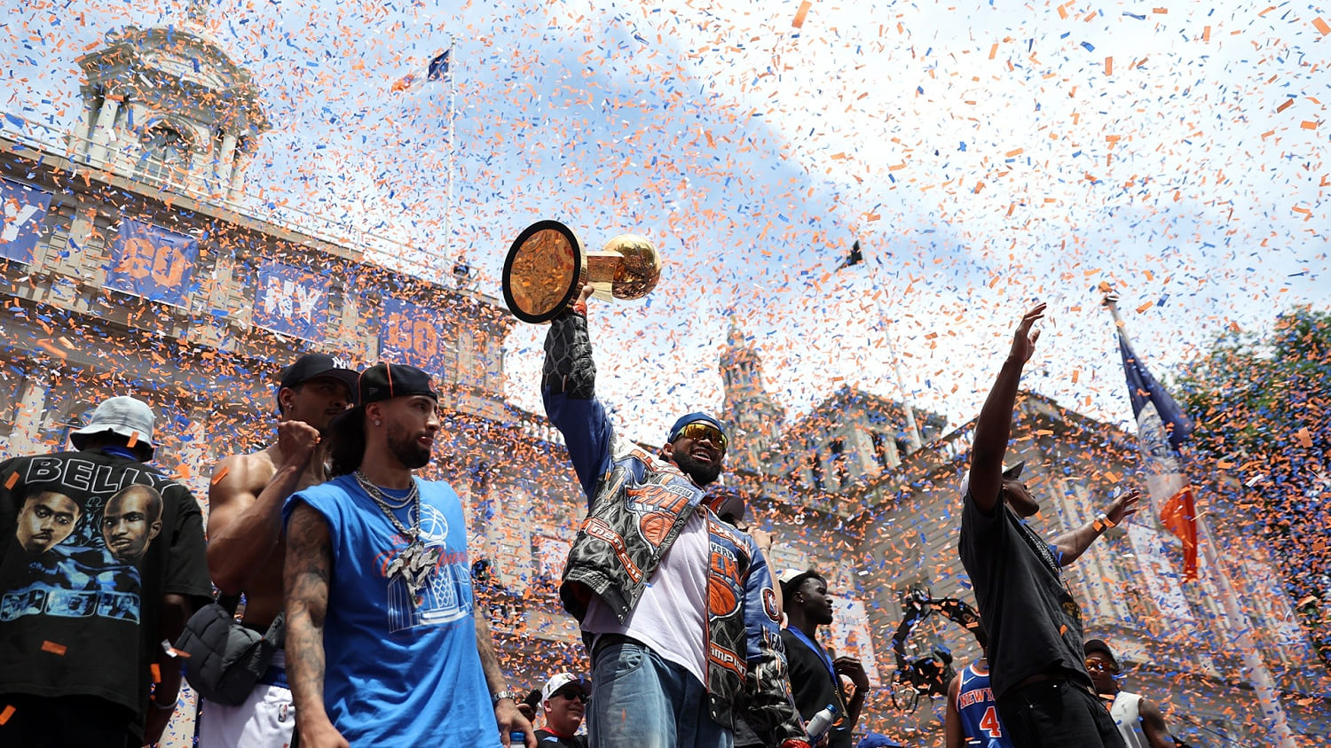 New York Knicks Ticker-Tape Parade: See All the Highlights!
