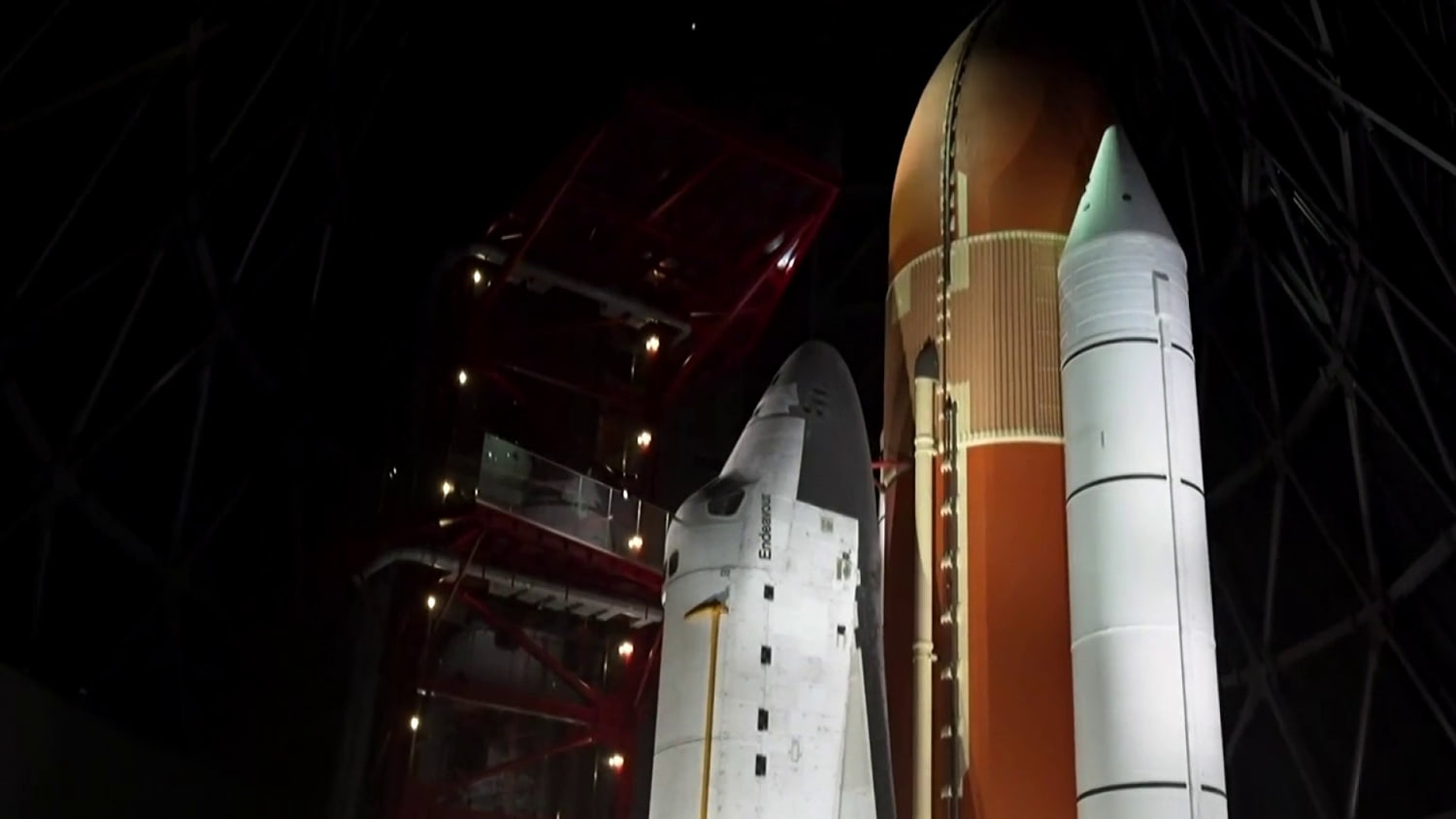 Inside the new space shuttle ‘Endeavour’ exhibit at California Science Center