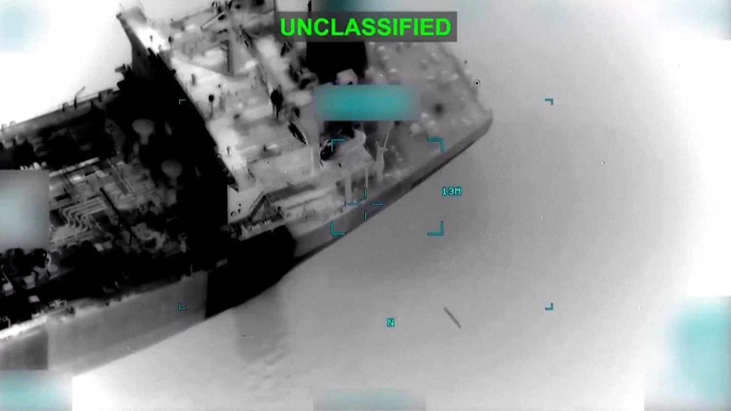 U.S. disables oil tanker in Gulf of Oman after Iran oil blockade violation claims
