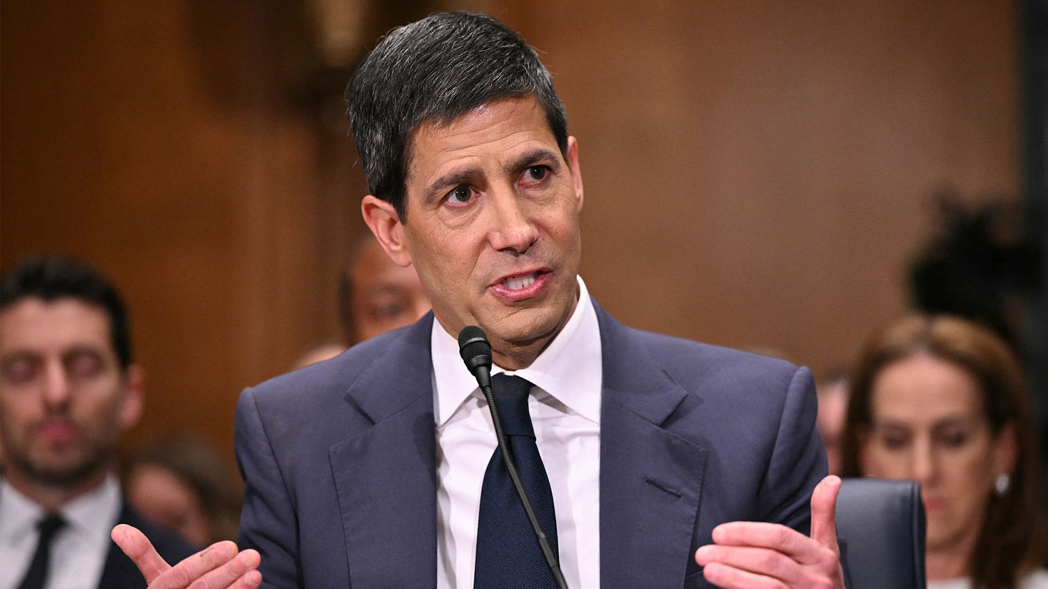 Kevin Warsh holds first press conference as chair of the Federal Reserve