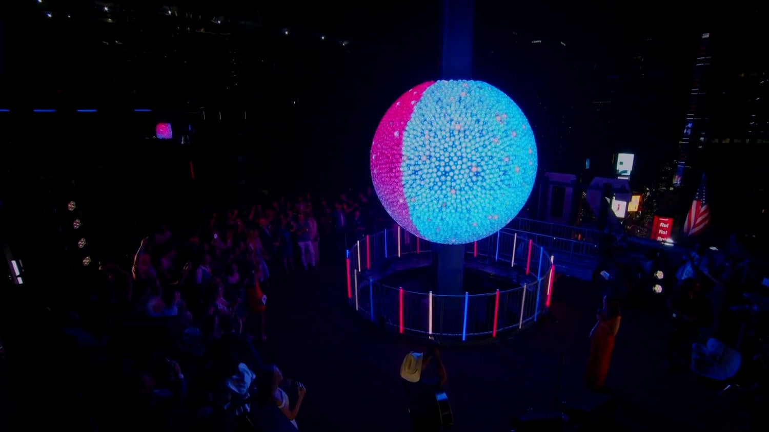 New Year's Eve ball drops in Times Square for America's 250th