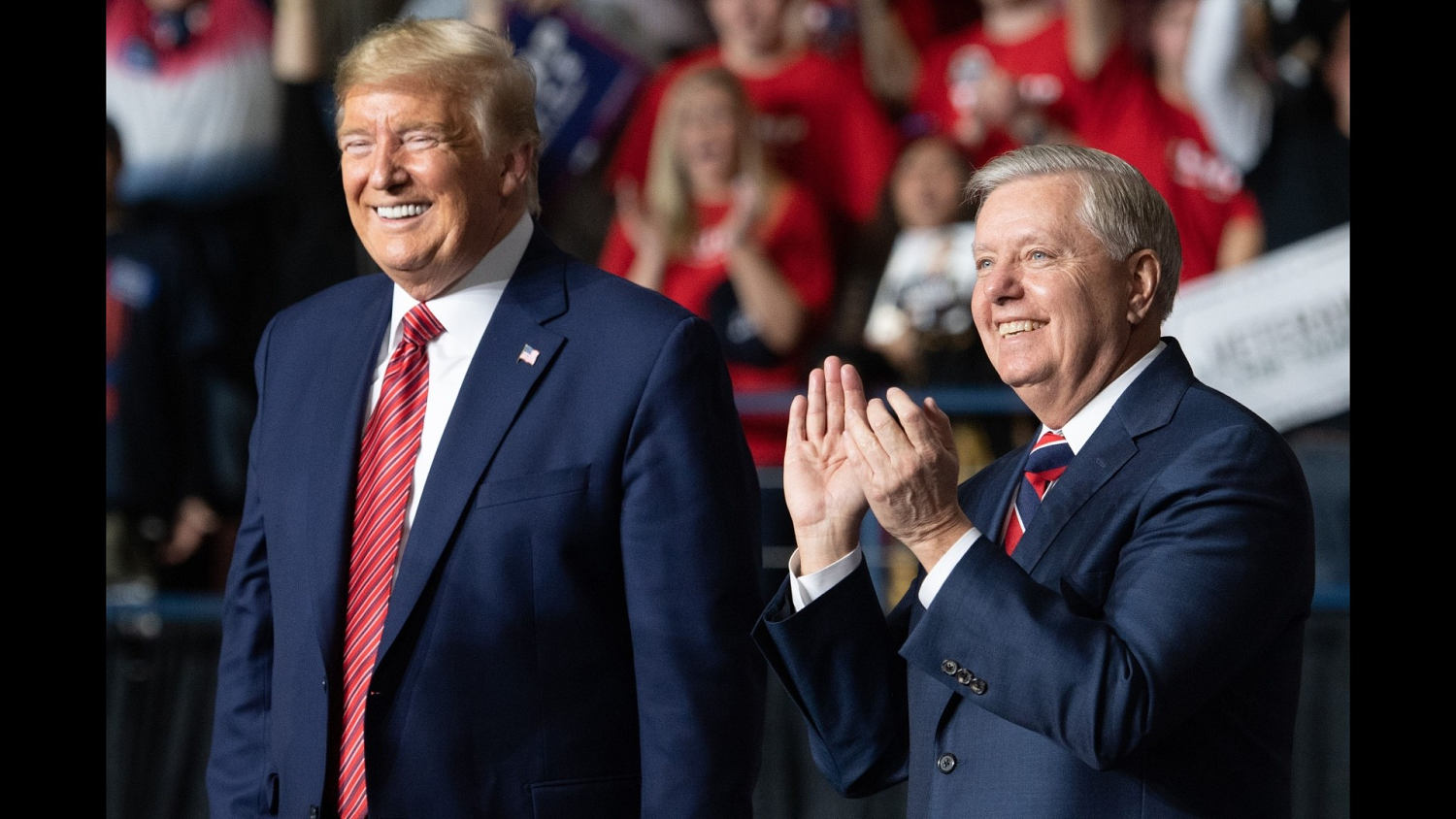 Trump says ‘I have somebody that I like’ to succeed Lindsey Graham but ‘too soon’ to say who