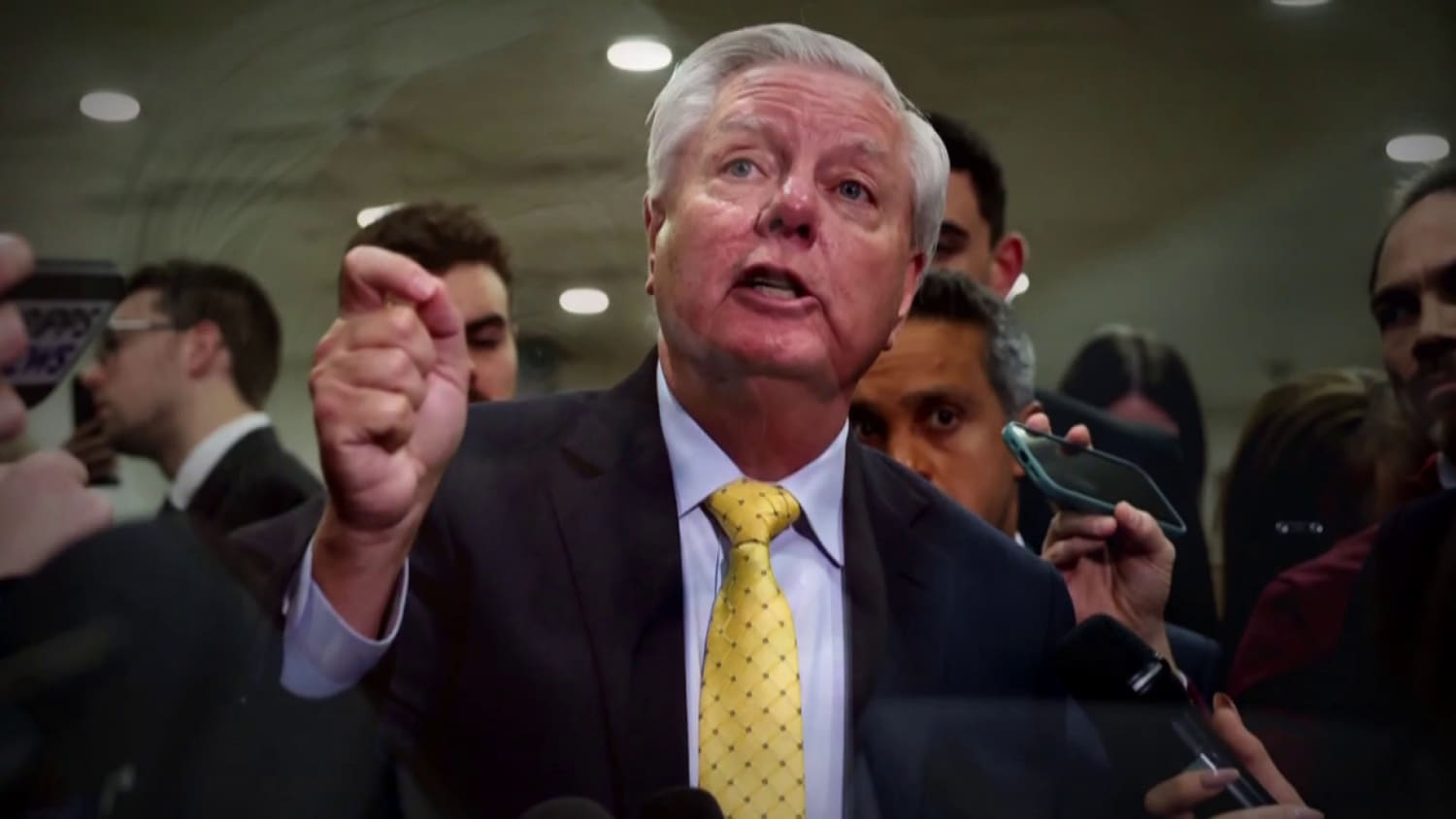 Questions about who will replace Sen. Graham as new image of Sen. McConnell released