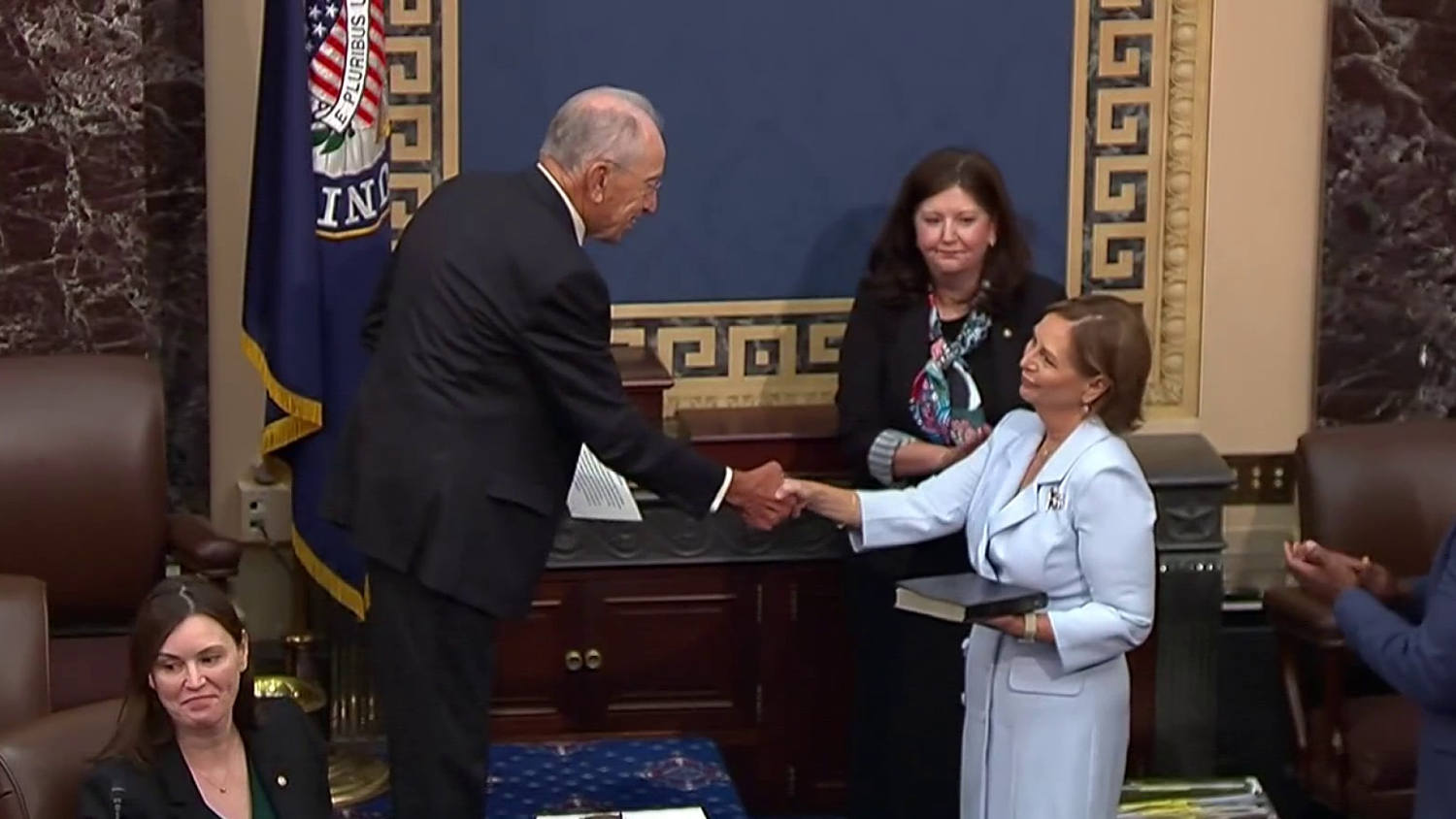 Lindsey Graham's sister sworn in to Senate to fill his seat