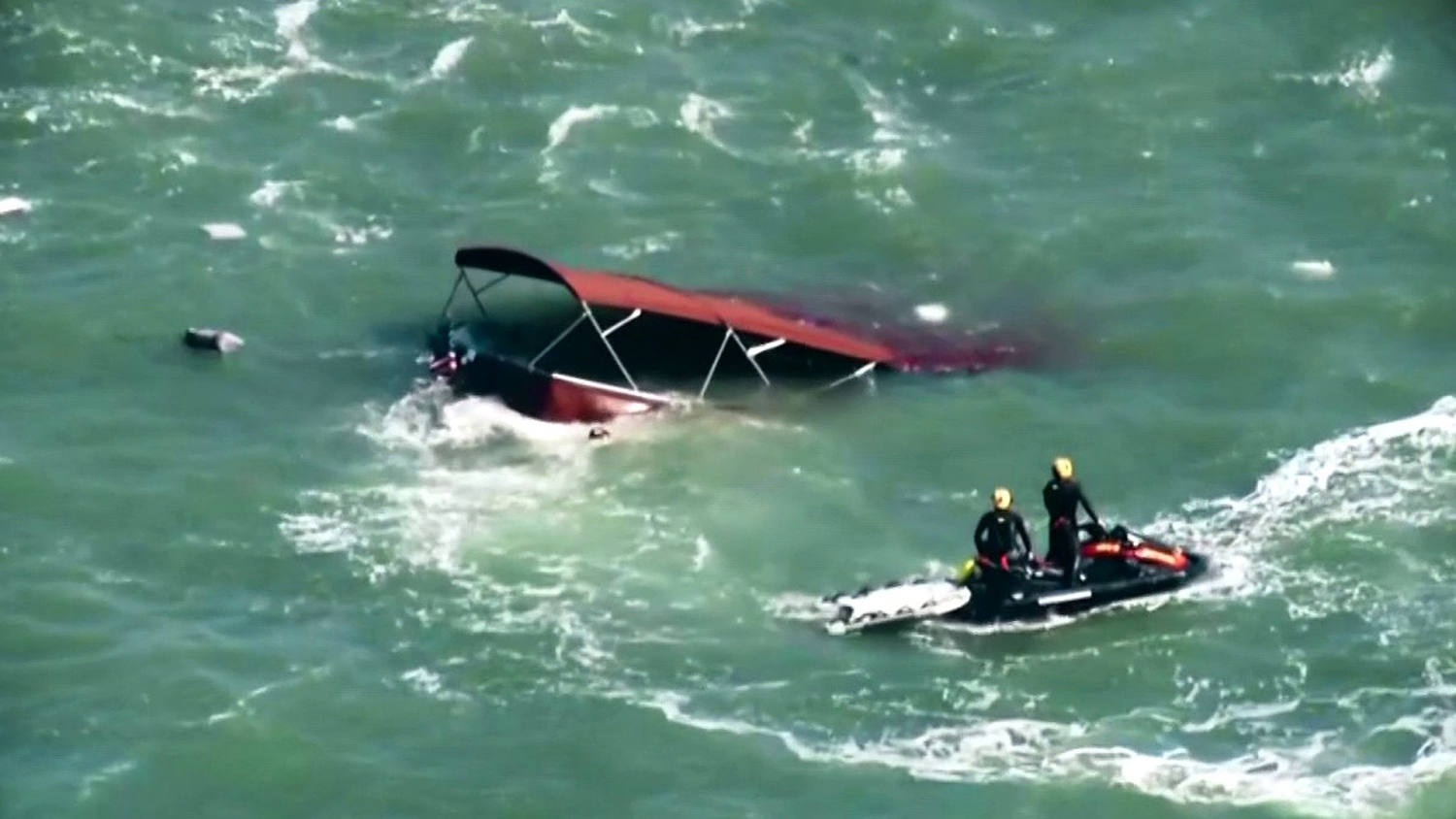 Pontoon Boat Capsizes Near Alcatraz: 1 Dead, 3 Missing