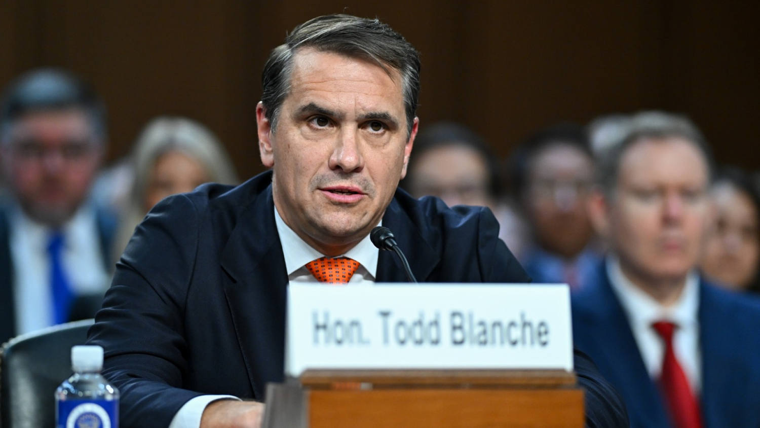 Blanche questioned on Epstein files, crime and IRS settlement in confirmation hearing