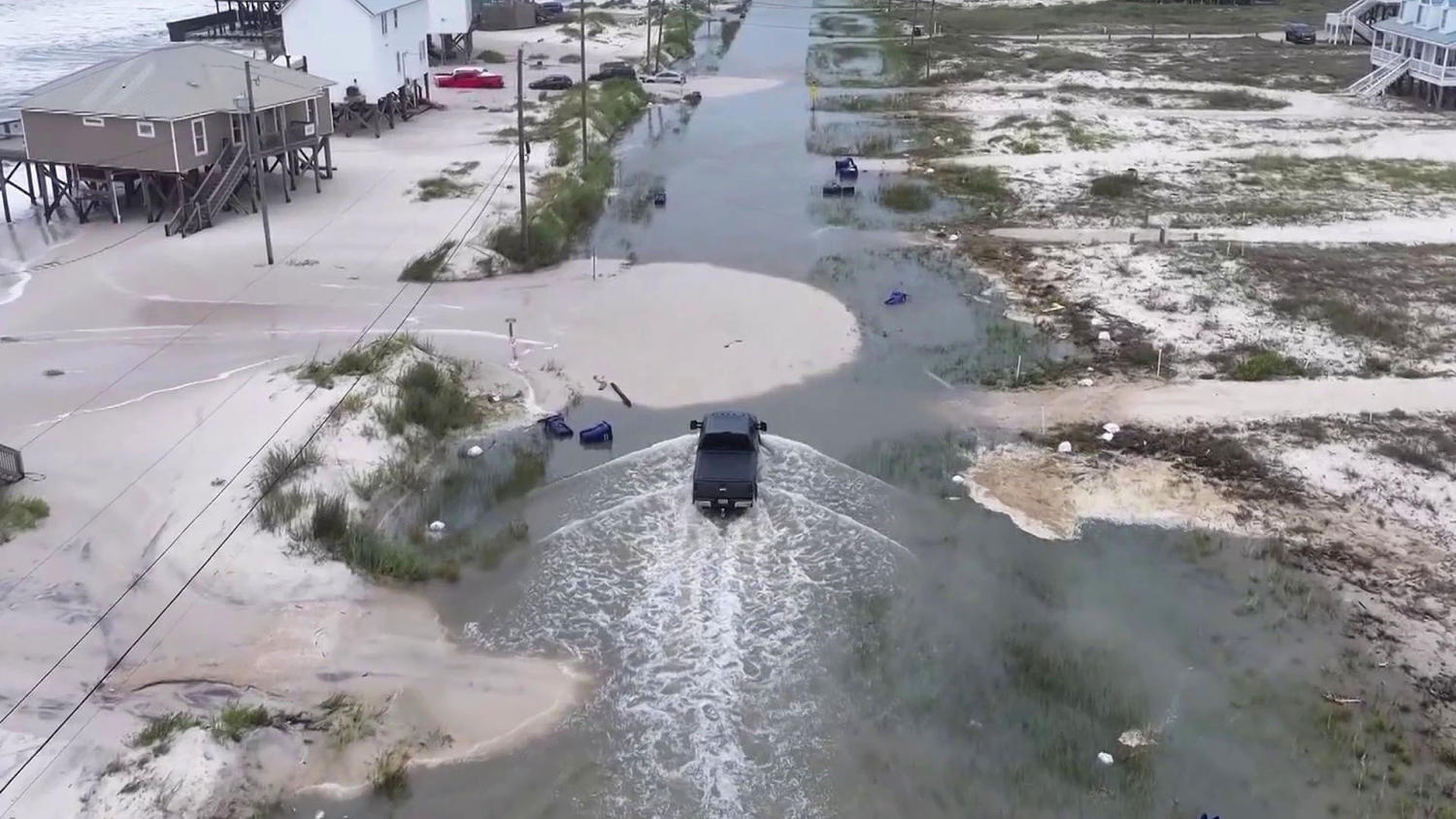 Tropical Storm Bertha Pushes West After Battering Louisiana