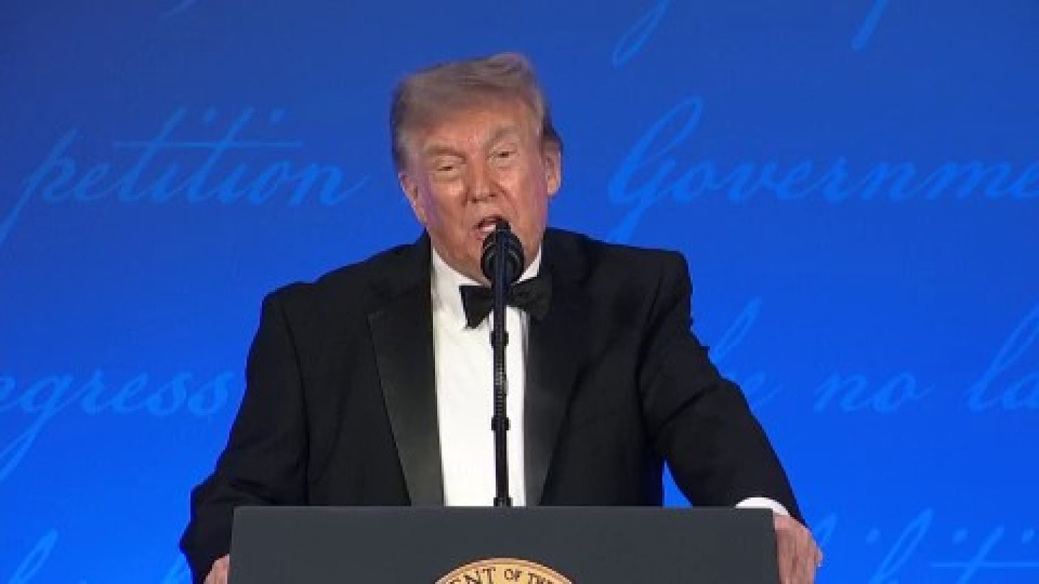 Thumbnail for Trump says 'a lot was learned' from White House Correspondents' Dinner shooting