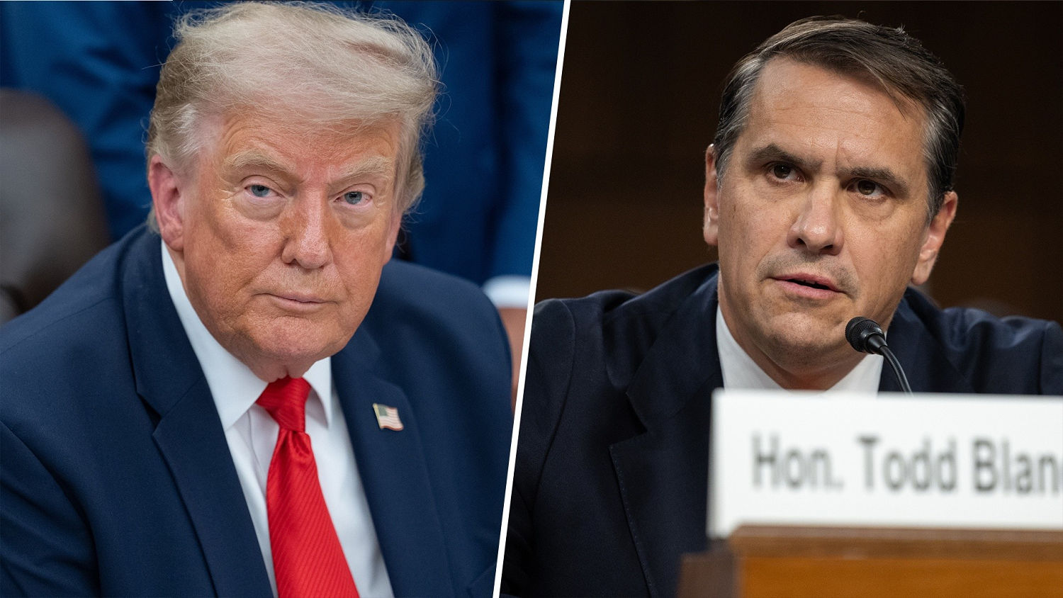 Trump Weighs Pulling Todd Blanche Nomination Amid Vote Delay