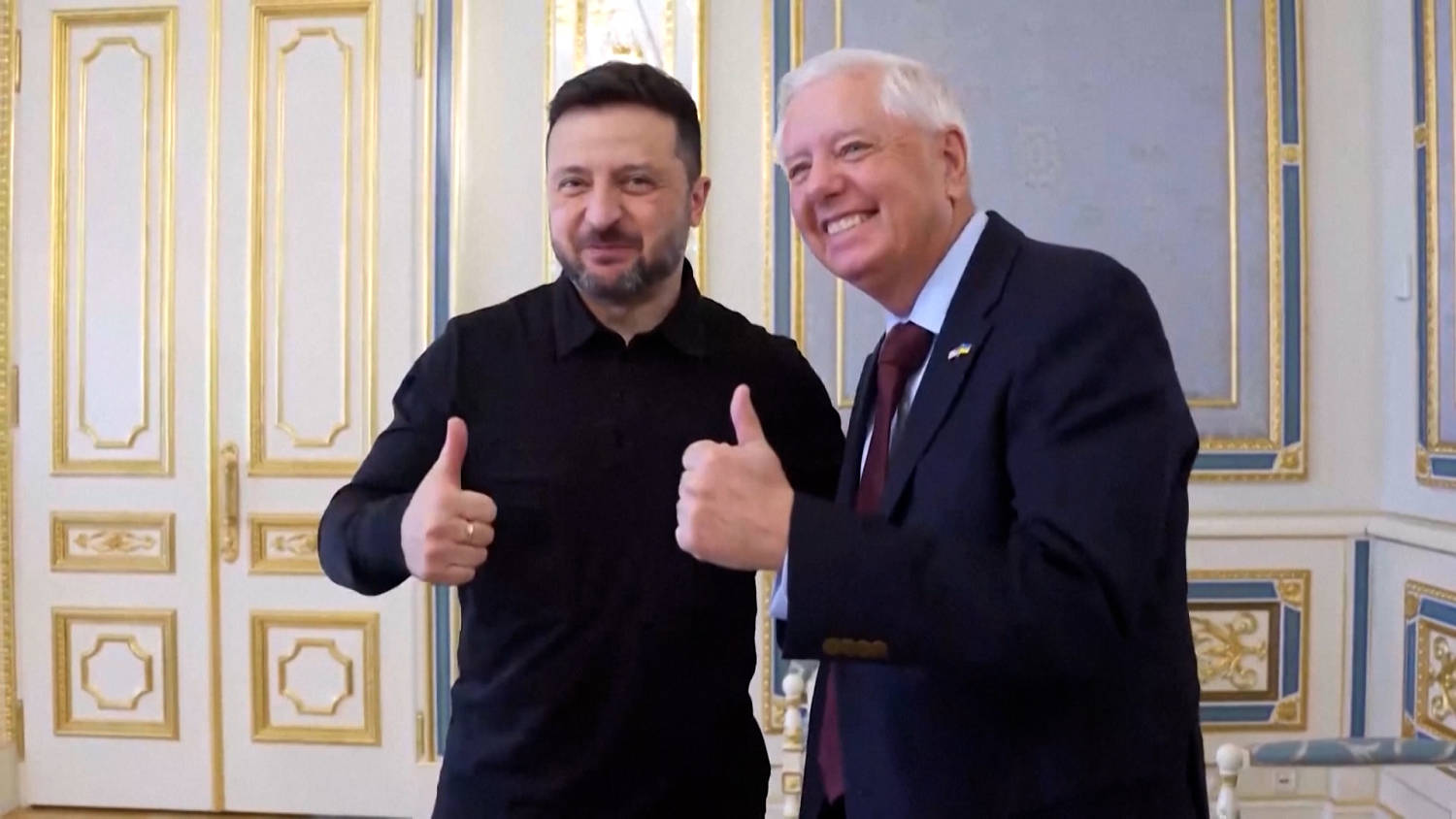 Graham makes final remarks in Ukraine a day before this death