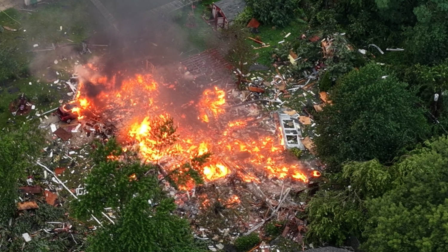House explosion kills one person in Indiana during major storm