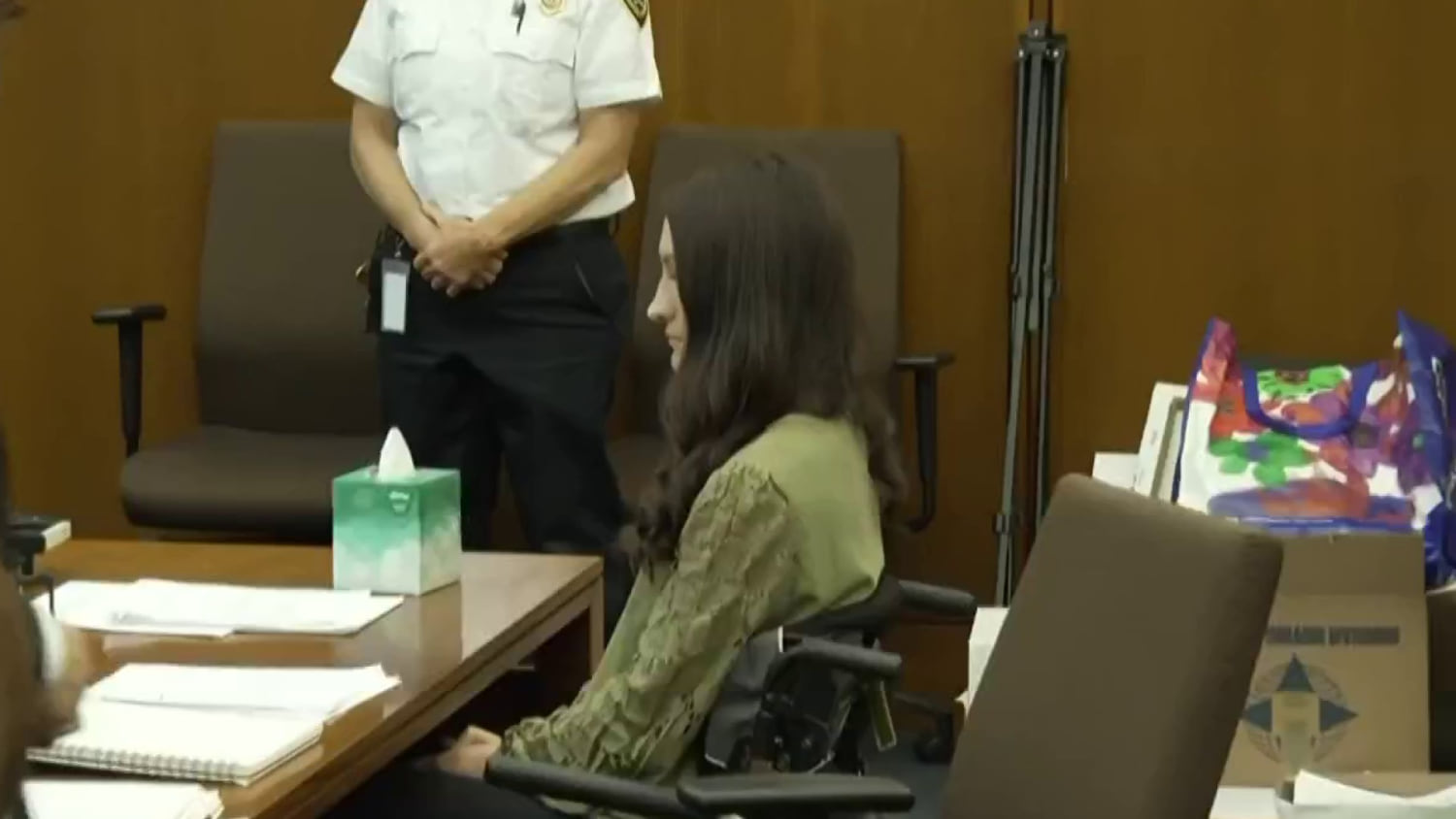 Lindsay Clancy breaks down in court during graphic testimony on her children's autopsies