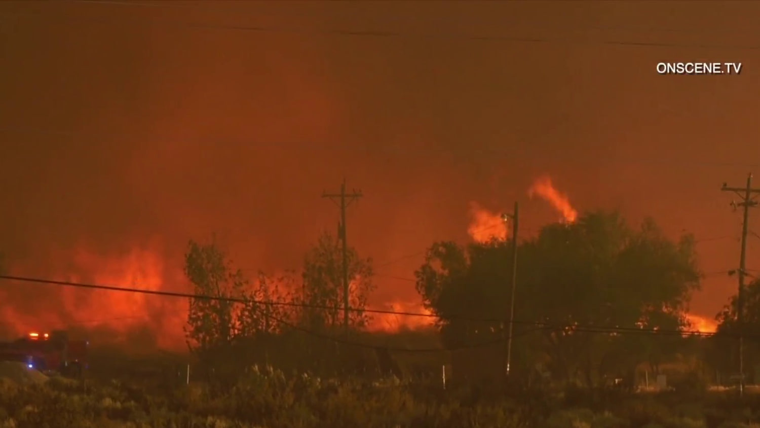 Out-of-control wildfire forces evacuations
