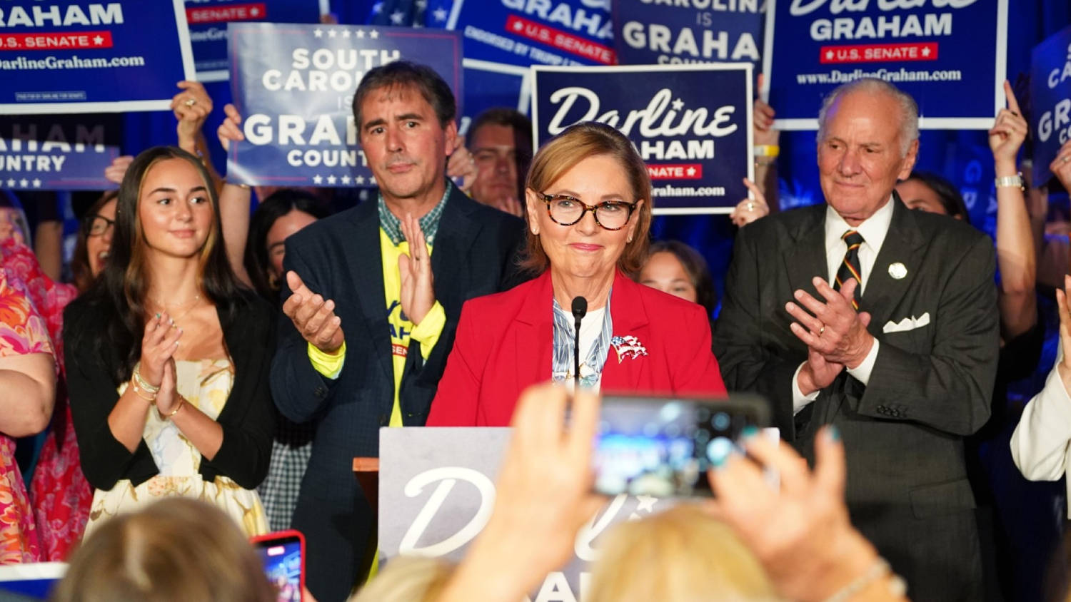 Sen. Darline Graham thanks Trump after winning GOP Senate primary runoff in S.C.