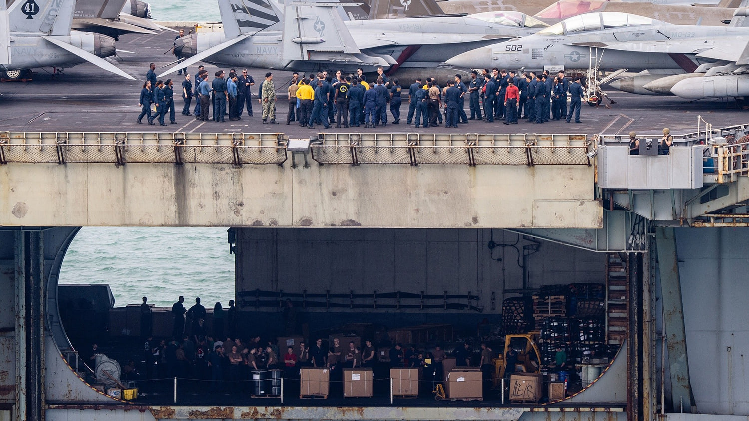 USS Abraham Lincoln Docks in Thailand After Nearly 300 Days at Sea