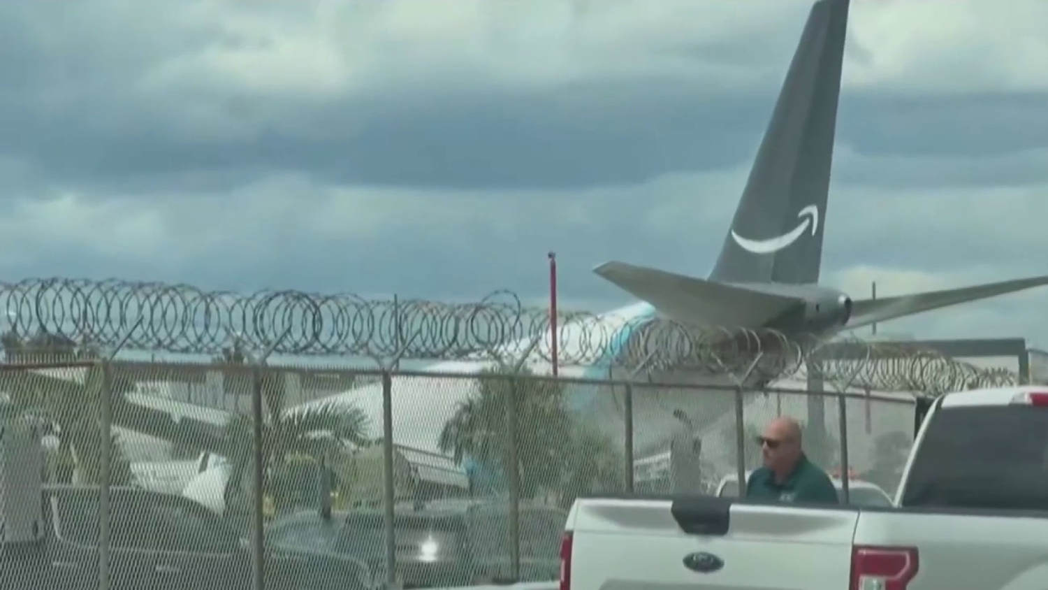 Five dead, five injured after Amazon cargo plane overruns runway at Miami airport