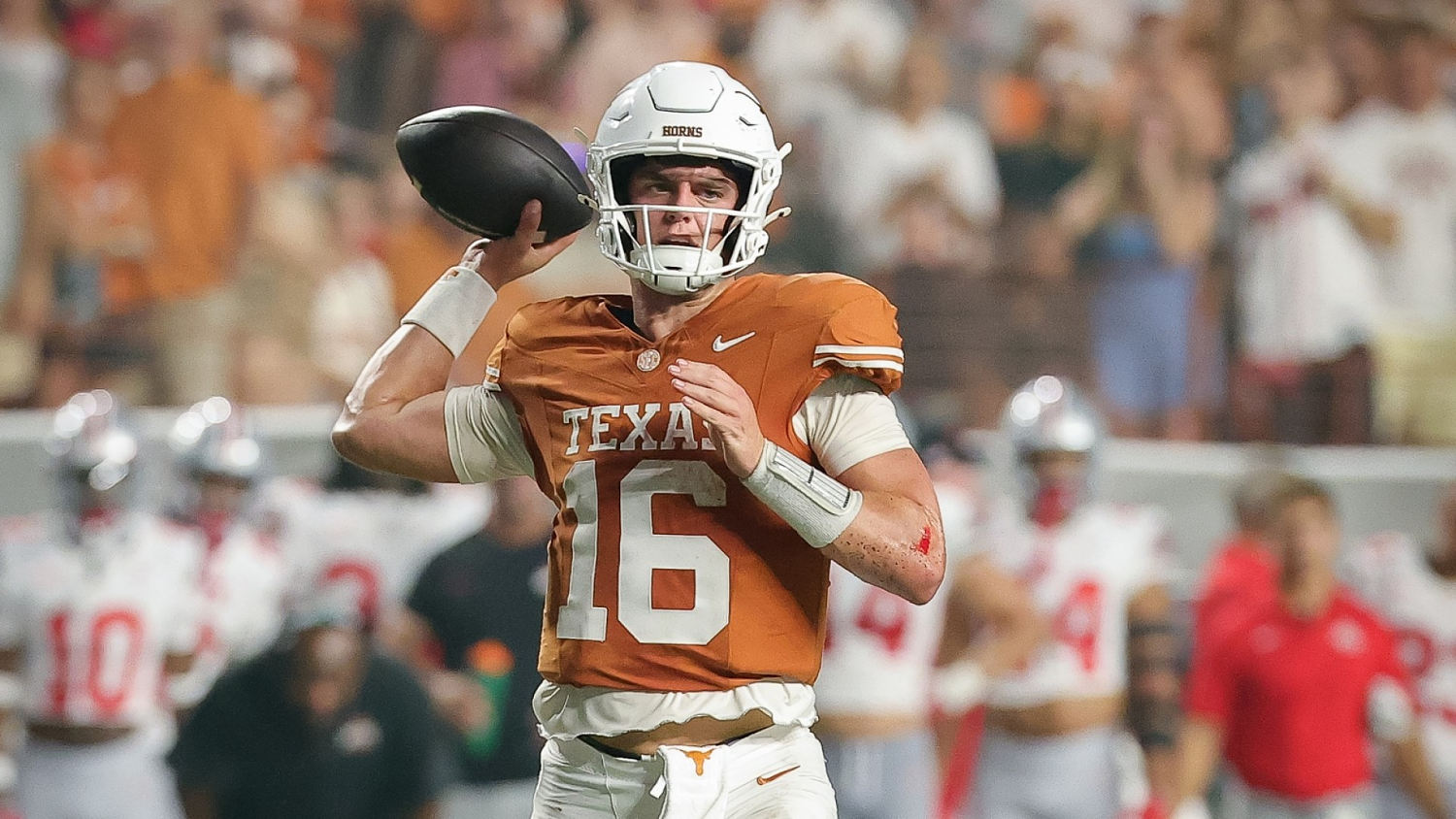 Texas college quarterback apologizes for comments about violent AI video