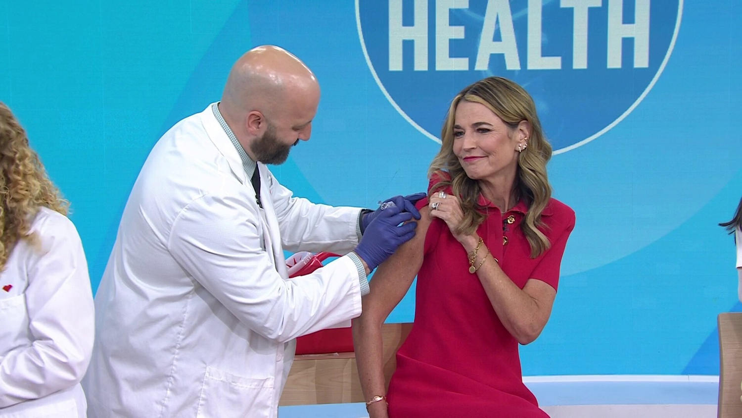 TODAY Anchors Receive Flu Vaccine Shots Live in Studio 1A​TODAY Anchors Receive Flu Vaccine Shots Live in Studio 1A 