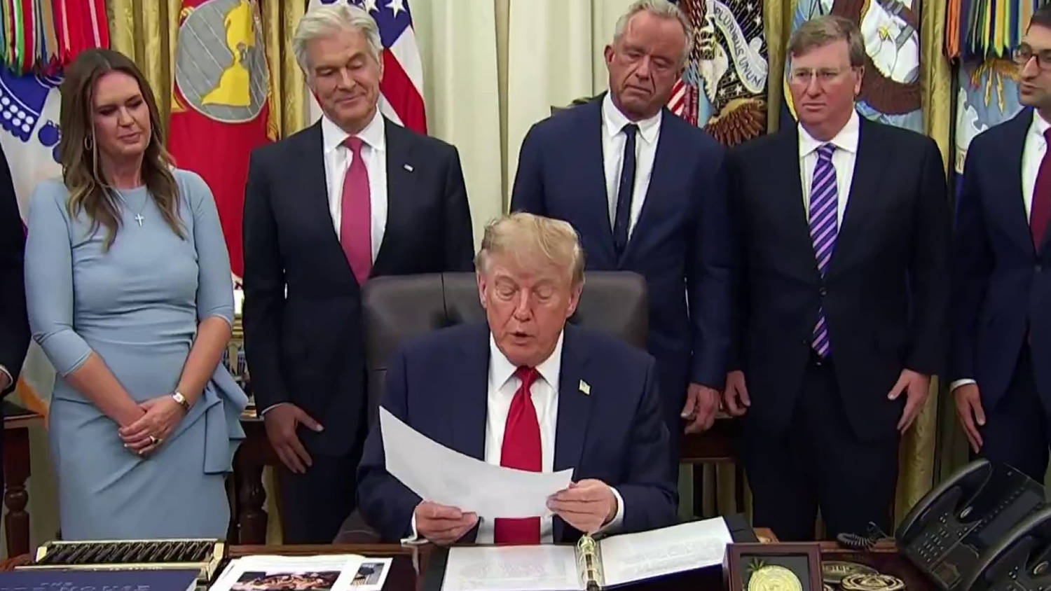 Trump bans CNN, MS NOW, Politico from White House