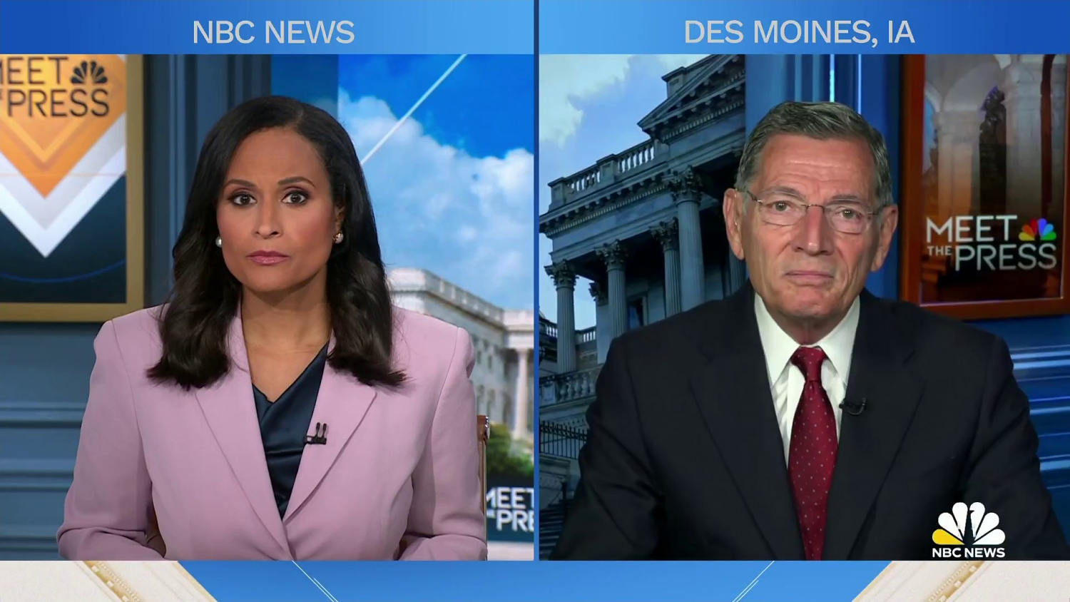 John Barrasso says President Trump banning media outlets doesn’t violate the U.S. Constitution