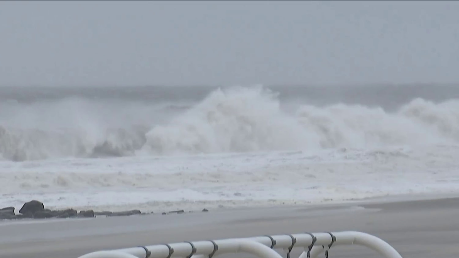 Special report: One person dead as dangerous nor'easter slams East Coast