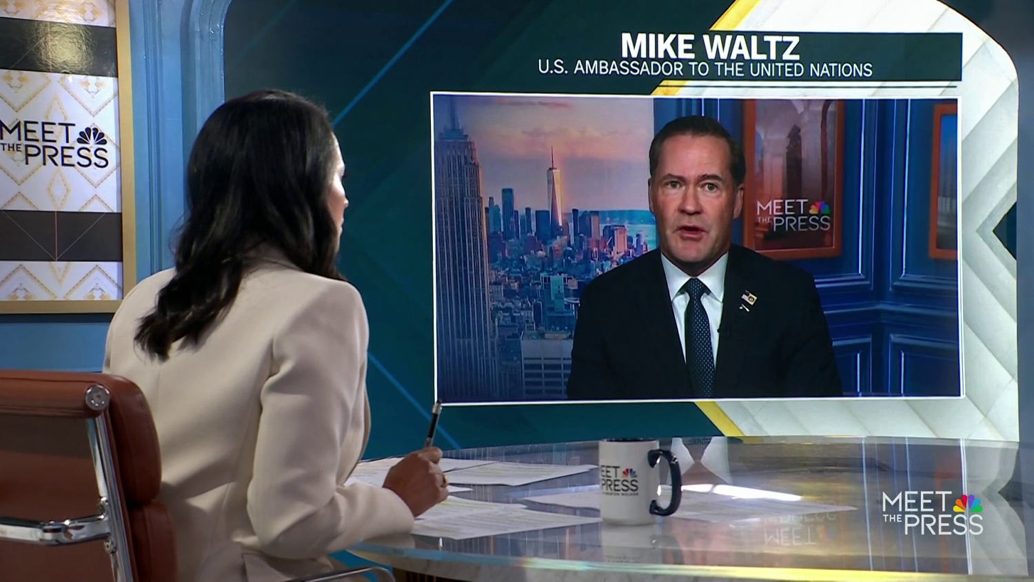 Amb. Mike Waltz says the U.S. had conversations with China about dealings in Iran war