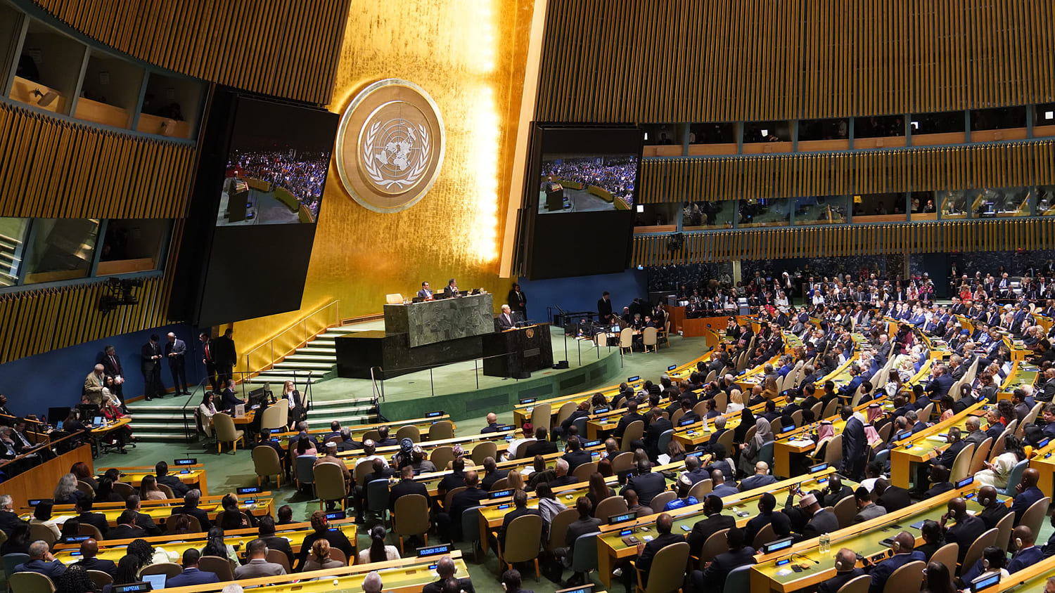 World leaders speak at United Nations General Assembly