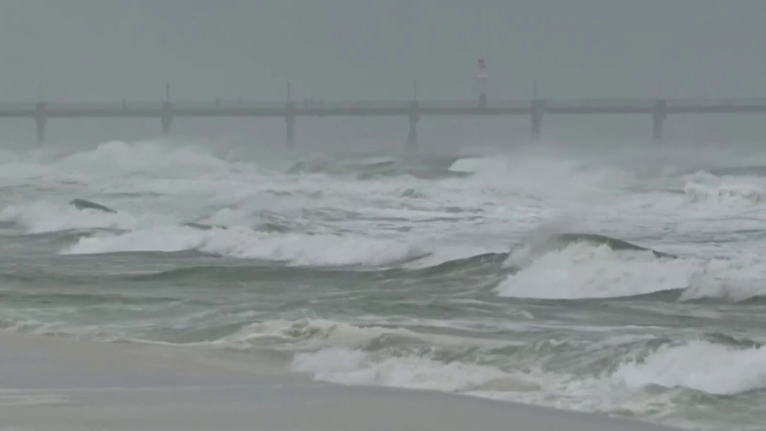 Hurricane Isaias pounding Gulf Coast