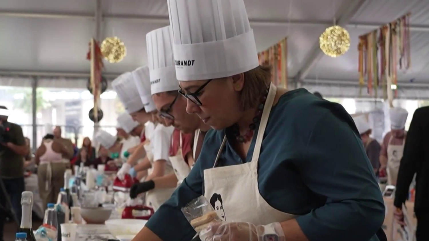 Amateur pastry chefs from 33 countries compete for a chance to make the world's best tiramisu