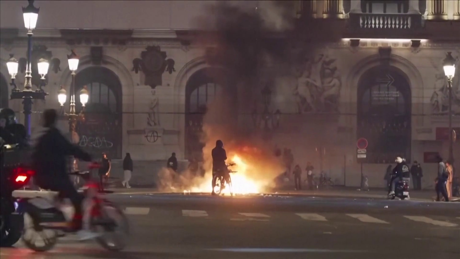 1,200 Arrested After Sweeping Protests Turn Violent in France